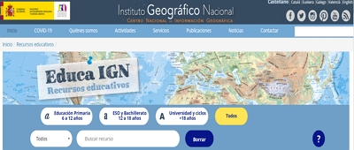 Imagen noticia - Recursos educativos del Instituto Geográfico Nacional (IGN)