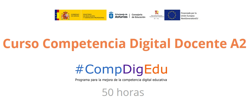 Curso virtual Competencia Digital Docente A2 (2ª edición)