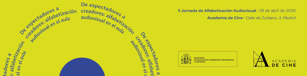 II Jornada de Alfabetización Audiovisual (MEFPD, F. Academia Cine)
