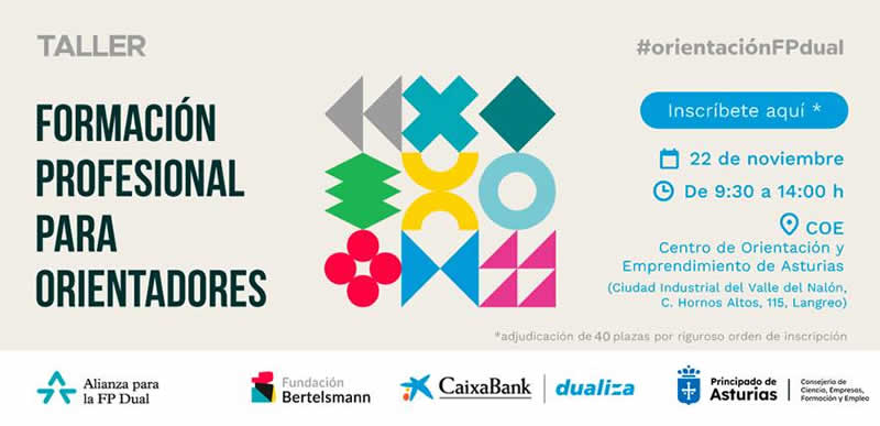 Taller Estrategias de orientación hacia la nueva FP Dual