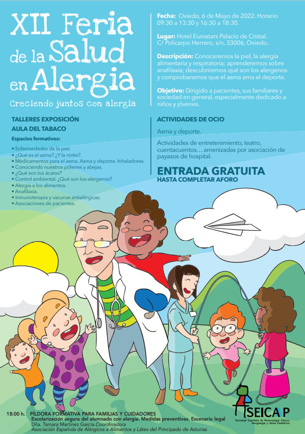 XLVI Congreso Nacional SEICAP. XII Feria de la Salud del Niño Alérgico
