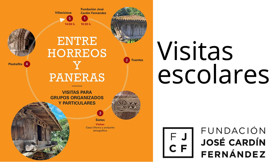 Visitas escolares: Entre hórreos y paneras del estilo Villaviciosa
