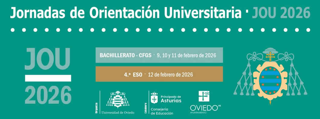 Jornadas de Orientación Universitaria, JOU 2026. Universidad de Oviedo