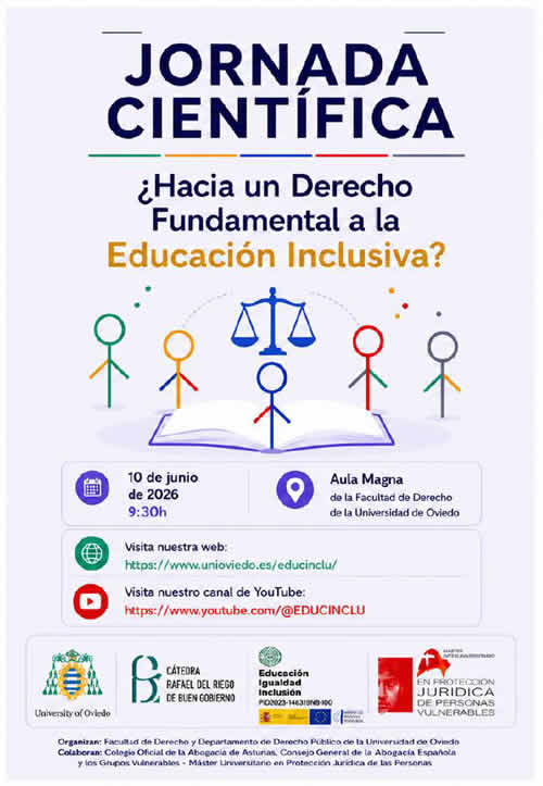 Universidad de Oviedo. Jornada ¿Hacia un derecho fundamental a la educación inclusiva?