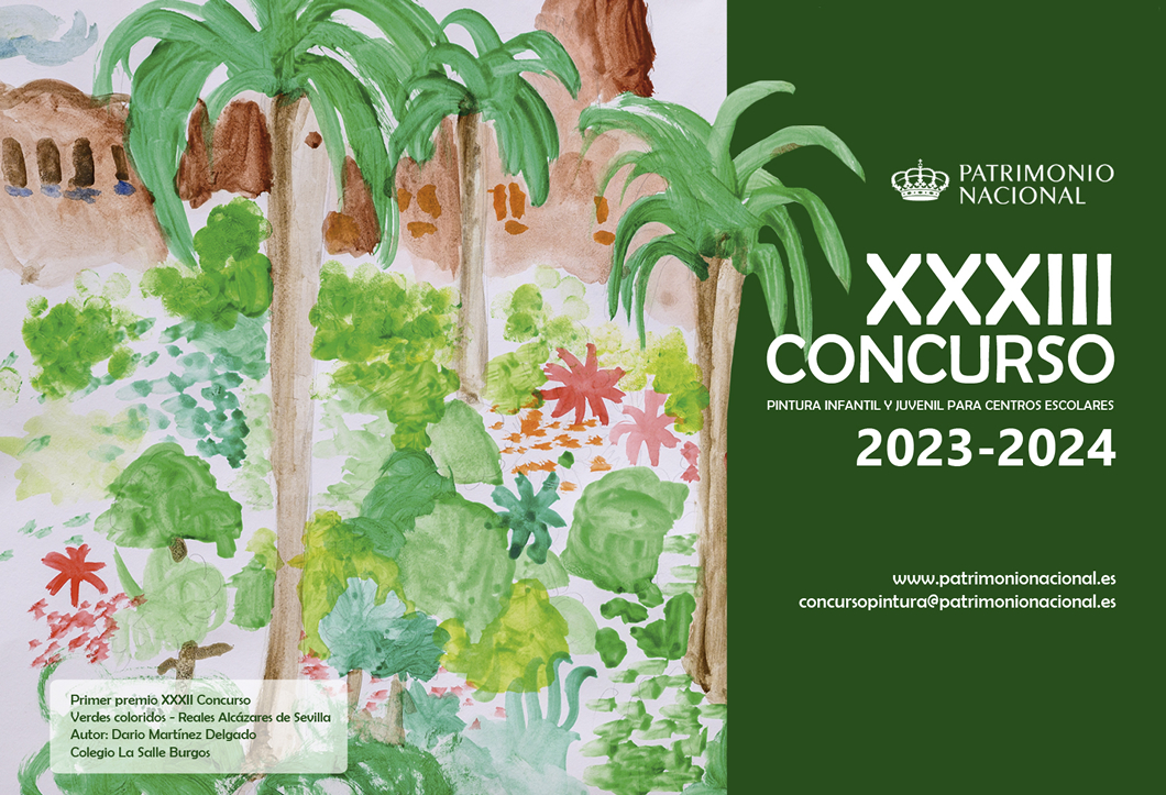 XXXIII Concurso Patrimonio Nacional de Pintura Infantil y Juvenil para Centros Escolares, curso 2023-2024 XXXIII Concurso Patrimonio Nacional de Pintura Infantil y Juvenil para Centros Escolares, curso 2023-2024