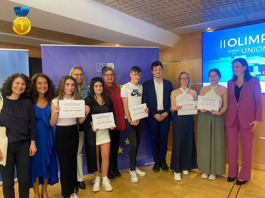 IES Pando (Oviedo): Premio nacional de la Olimpiada sobre la Unión Europea