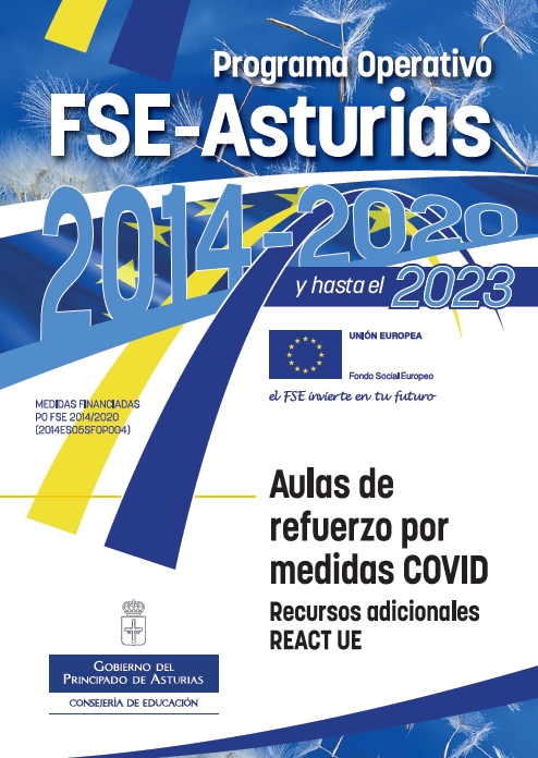 2021. FSE Asturias. Fondos #REACTUE. Recursos adicionales COVID