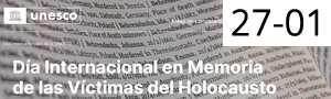 Imagen noticia - 27-01. Día Memoria del Holocausto y Prevención de Crímenes Contra la Humanidad. Acto educativo