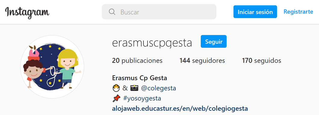 CP Gesta (Oviedo). Proyecto Erasmus+: E-building bridges