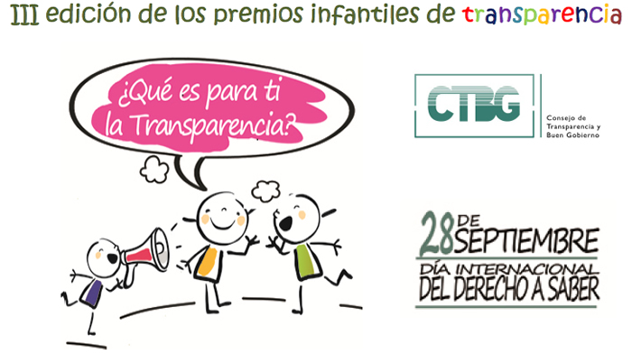 III Premios infantiles de Transparencia