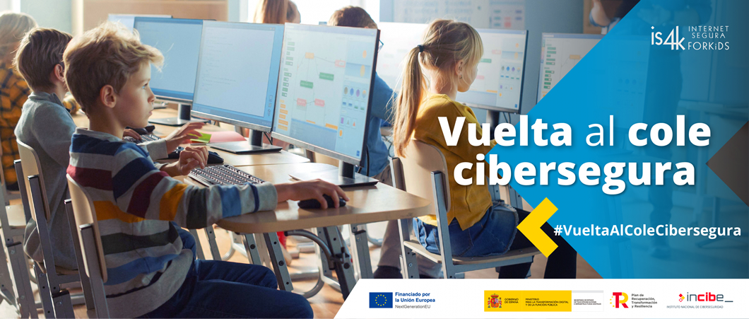 INCIBE. Vuelta al cole cibersegura