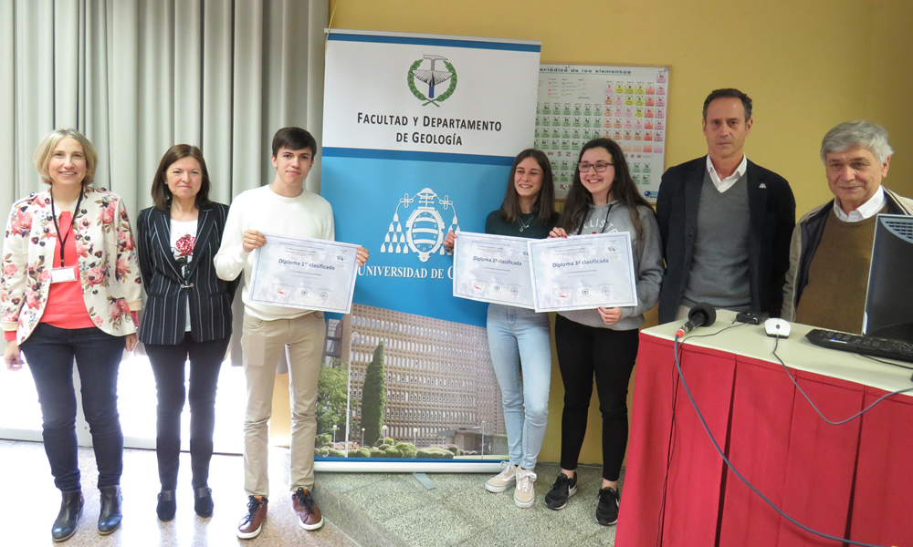 VI Olimpiada de Geología de Asturias. Premios