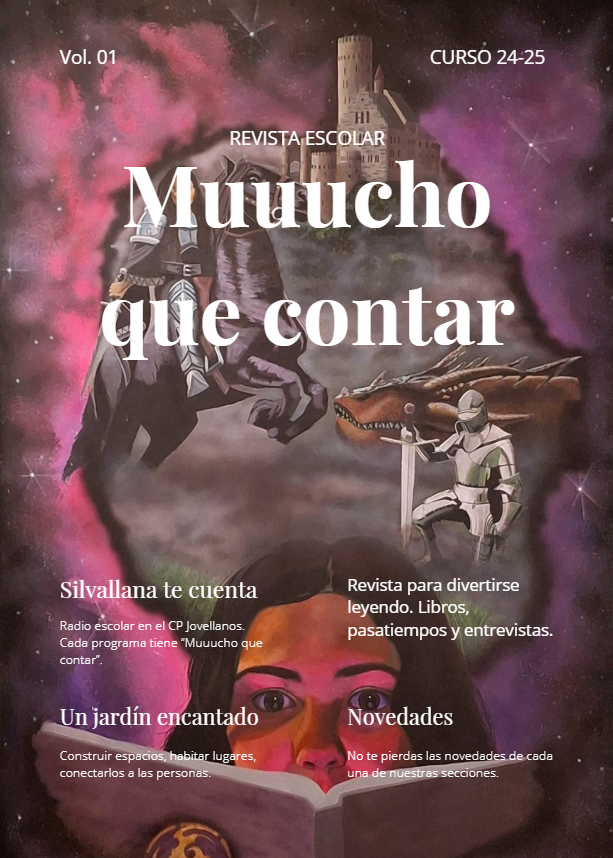 CP Jovellanos (Vegadeo). Revista escolar Mucho que contar