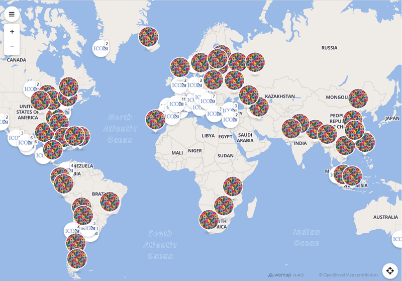 Efemérides. 18.05. Día Internacional de los Museos. Mapa interactivo de eventos Efemérides. 18.05. Día Internacional de los Museos. Mapa interactivo de eventos