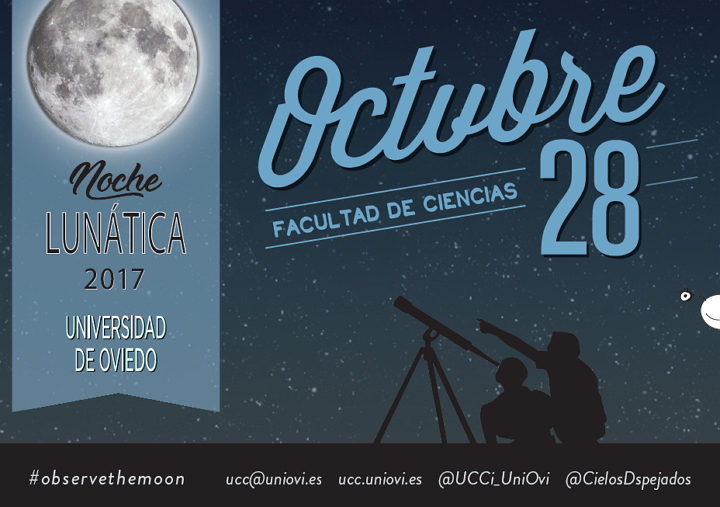 Postal Noche lunatica