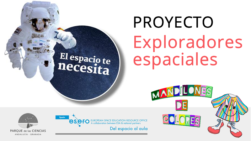 Grupo de E. Infantil Mandilones de colores. Proyecto Exploradores espaciales