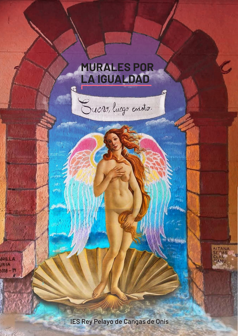 IES Rey Pelayo (Cangas de Onís). Libro Murales por la Igualdad