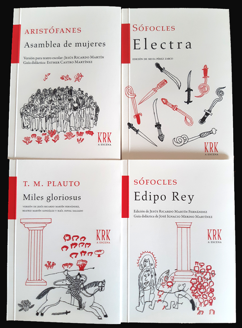 XXV Festival Juvenil de Teatro Grecolatino de Gijón y sus concursos de Cultura clásica. Obras de la XXV Edición