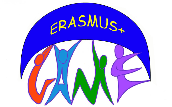 Erasmus+ IES Infiesto. Proyecto GAME. Logotipo