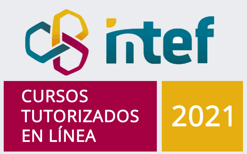 Cursos tutorizados en línea INTEF 2021