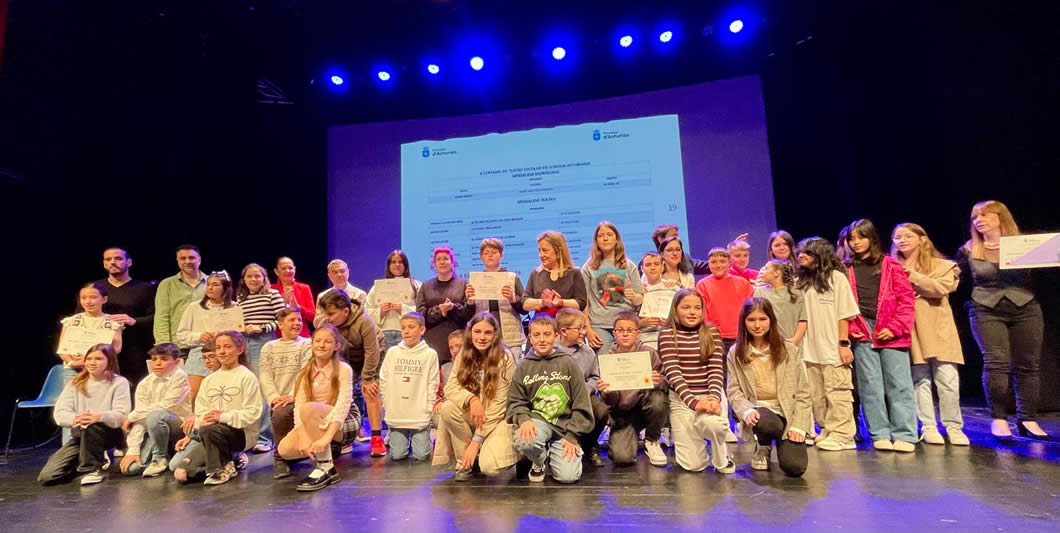 07-05-2024. Espina anima a los estudiantes a presentarse a las pruebas de certificación de asturiano y al nuevo premio de excelencia