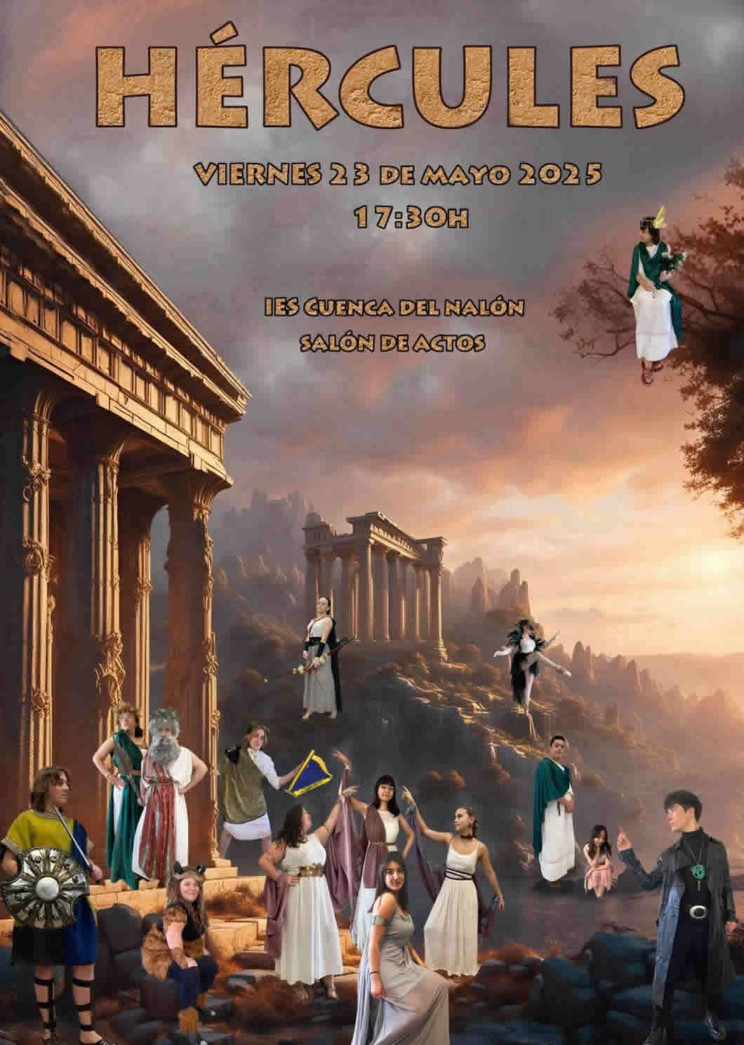 05-2025. Estreno del musical Hércules en el IES Cuenca del Nalón