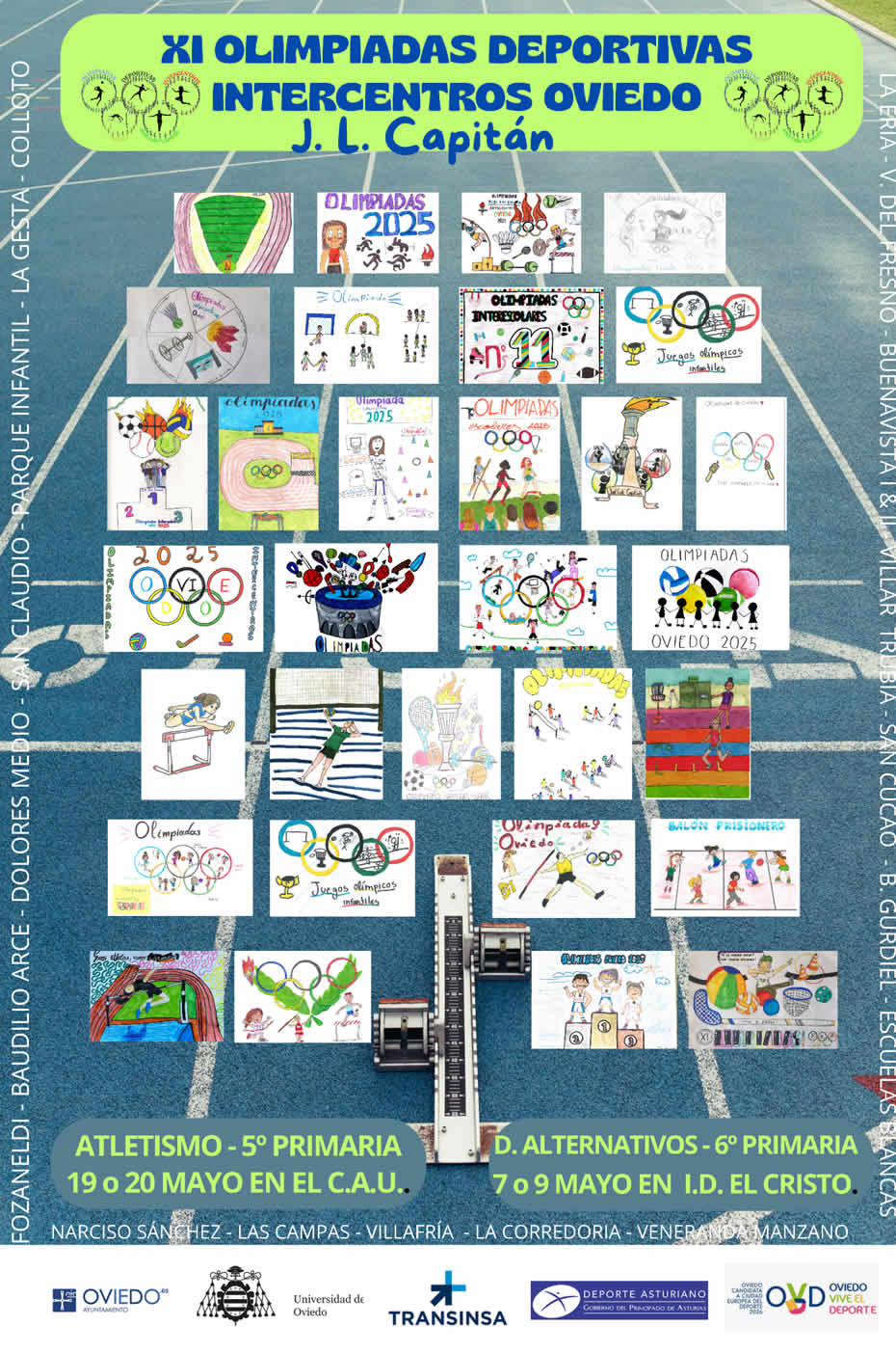 XI Olimpiadas deportivas intercentros de Oviedo “José Luis Capitán”