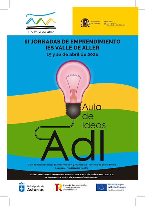 04-2026. III Jornadas de Emprendimiento del IES Valle de Aller 04-2026. III Jornadas de Emprendimiento del IES Valle de Aller