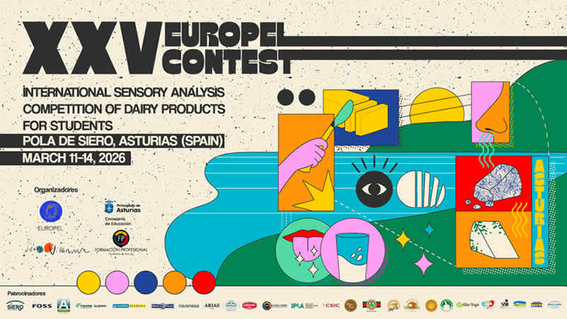 03-2026. XXV edición de EUROPEL Asturias. Concurso internacional de análisis sensorial de productos lácteos
