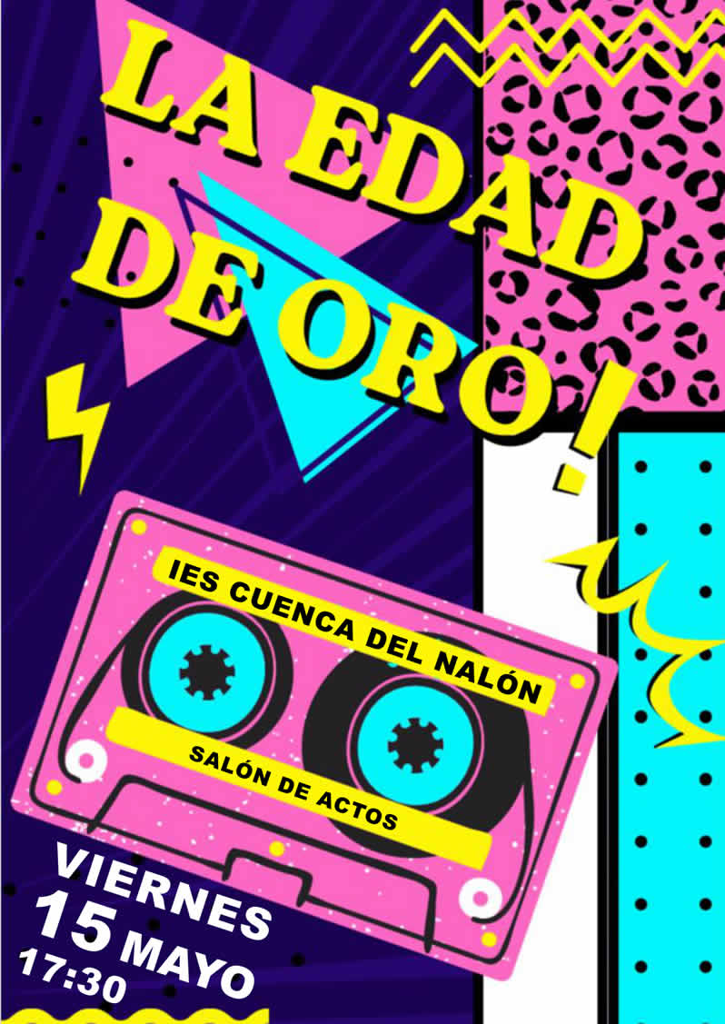 05-2026. IES Cuenca del Nalón. Proyecto musical La Edad de Oro. Bach. Artes Escénicas