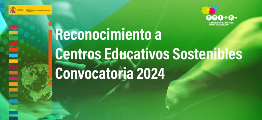 Reconocimiento a Centros Educativos Sostenibles 2024. MEFPD