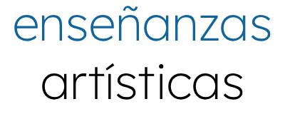 Enseñanzas Artísticas