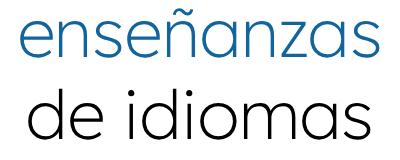 Enseñanzas de Idiomas